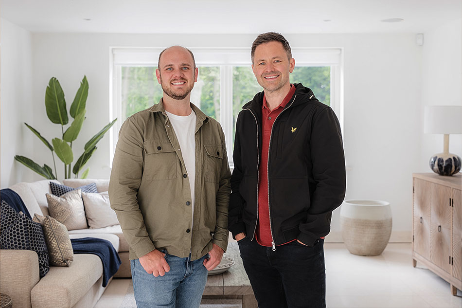 Ian Storey and Aidan Flanagan of Storeys Of Cheshire Estate Agency